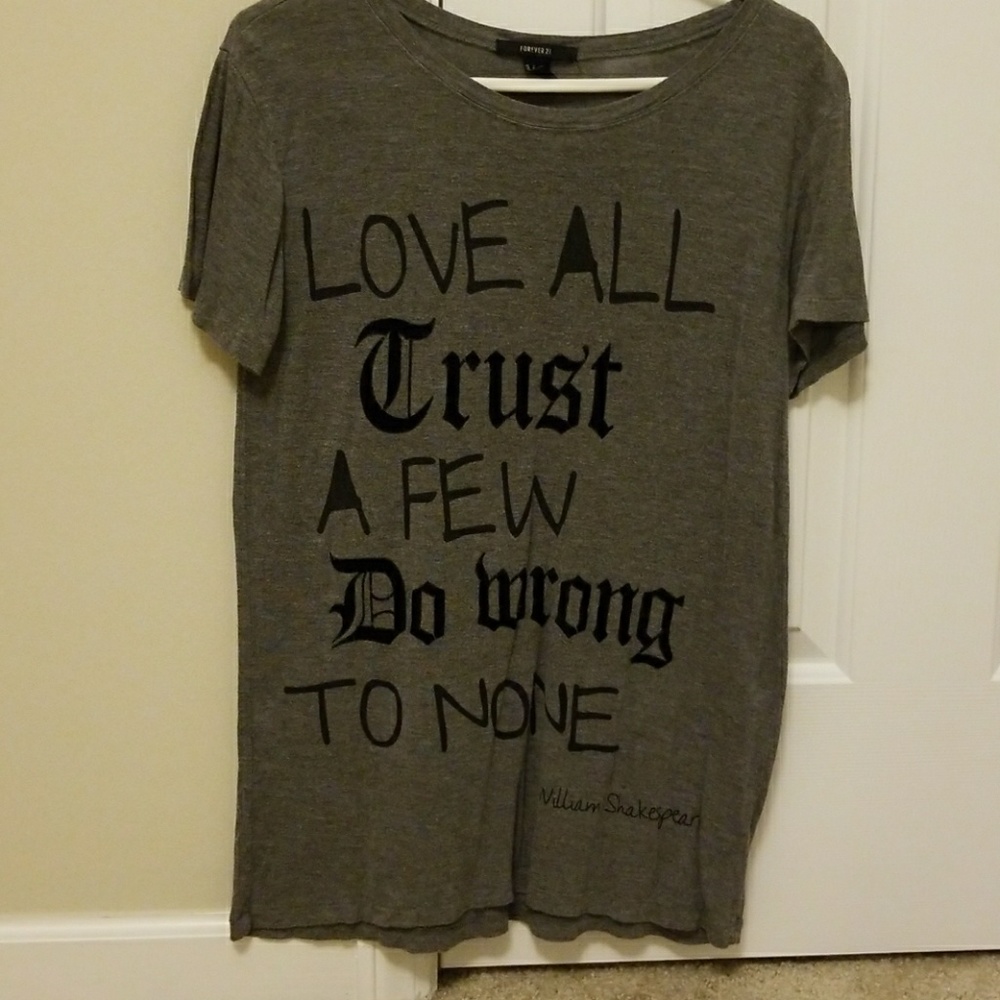 Like new forever 21 shirt
